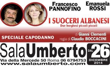 Francesco Pannofino in “I SUOCERI ALBANESI”